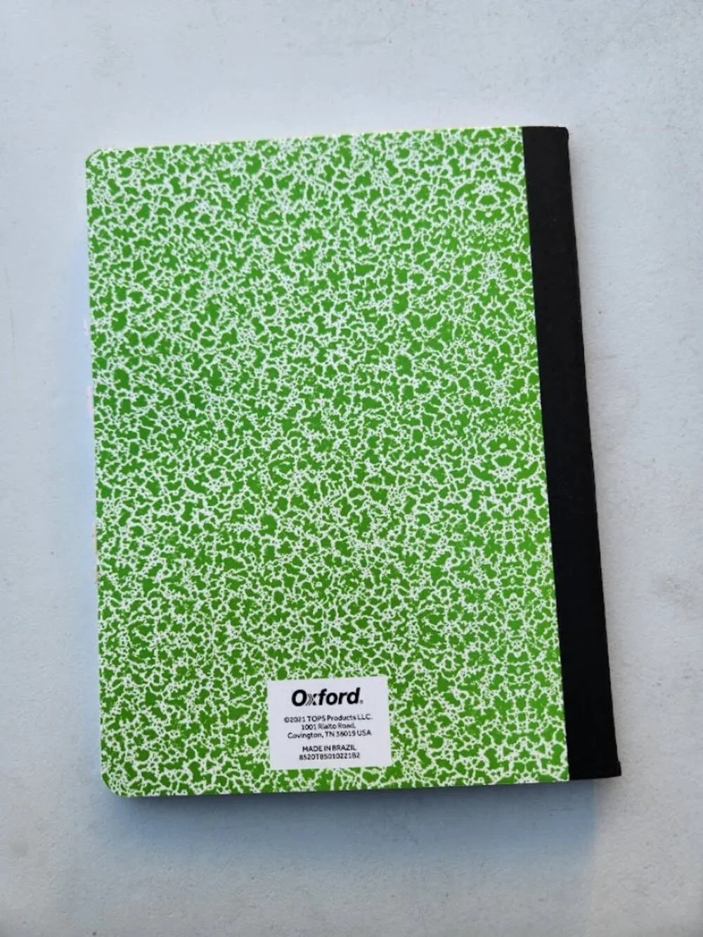 1 Oxford Composition Notebook 9.75 x 7.5